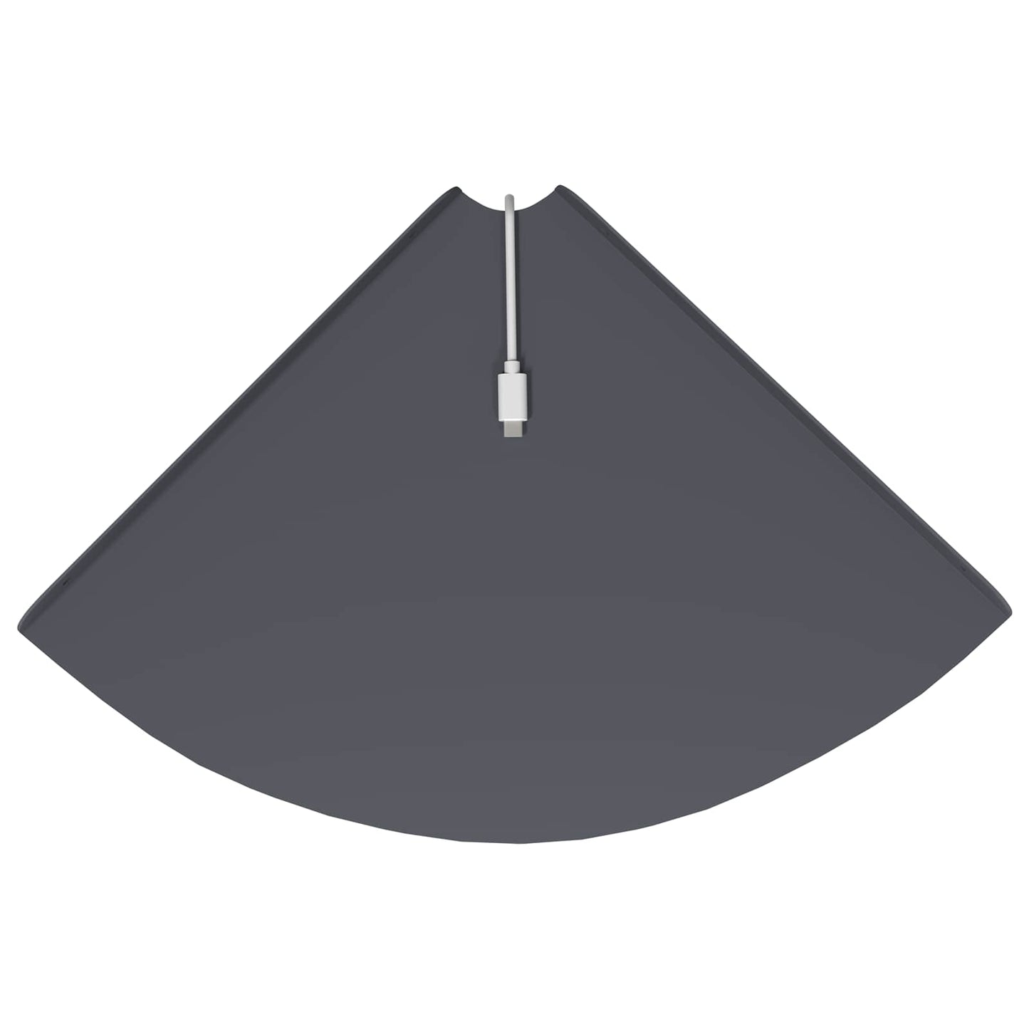 Drijvende plank met plank 4 pcs Antraciet 30 x 30 x 2 cm