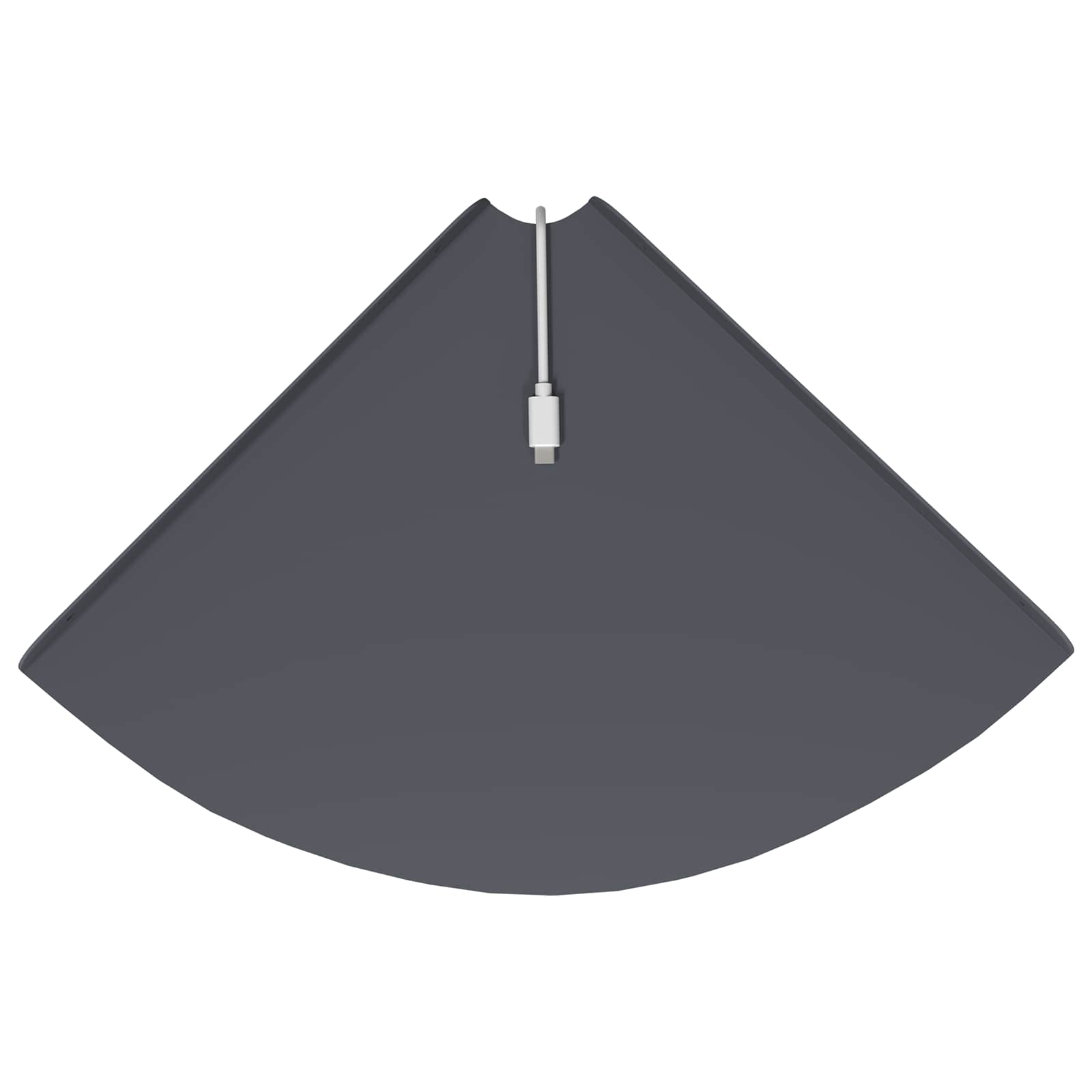 Drijvende plank met plank 4 pcs Antraciet 30 x 30 x 2 cm