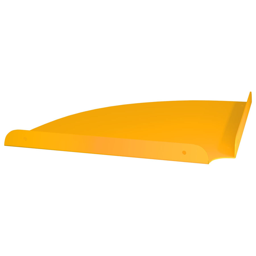 Drijvende plank met plank 4 pcs Mosterdgeel 30 x 30 x 2 cm