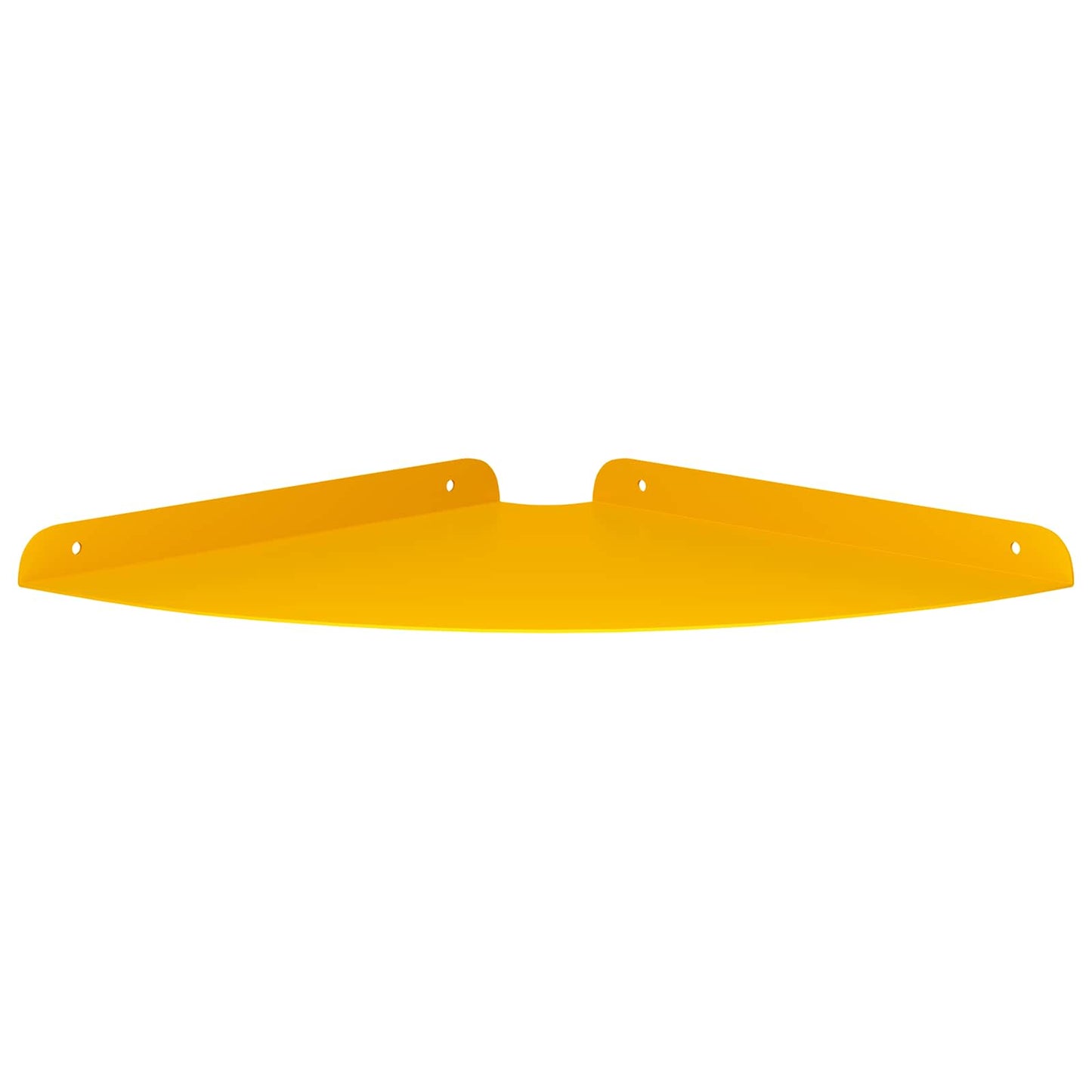 Drijvende plank met plank 4 pcs Mosterdgeel 30 x 30 x 2 cm