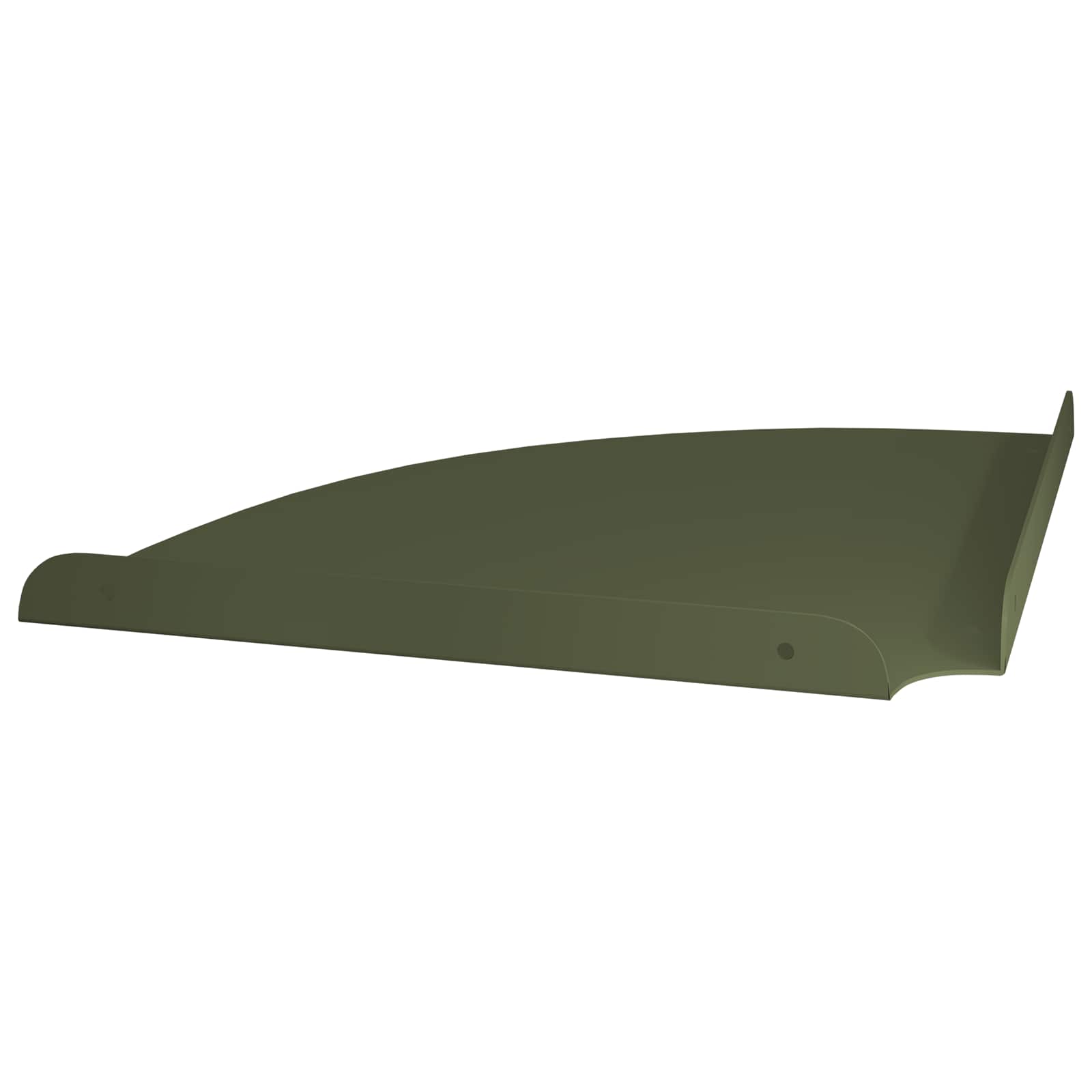 Drijvende plank met plank 2 pcs Olijf Groen 30 x 30 x 2 cm