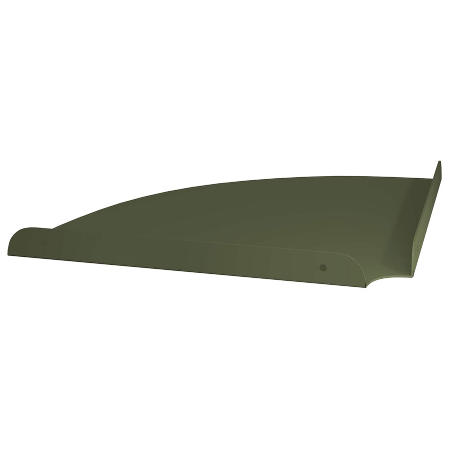 Drijvende plank met plank 2 pcs Olijf Groen 30 x 30 x 2 cm