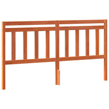 Hoofdbord met hoofdeinde Wasbruin 185,5 x 100 cm