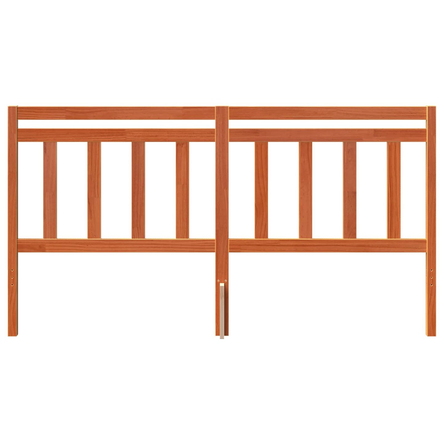 Hoofdbord met hoofdeinde Wasbruin 185,5 x 100 cm