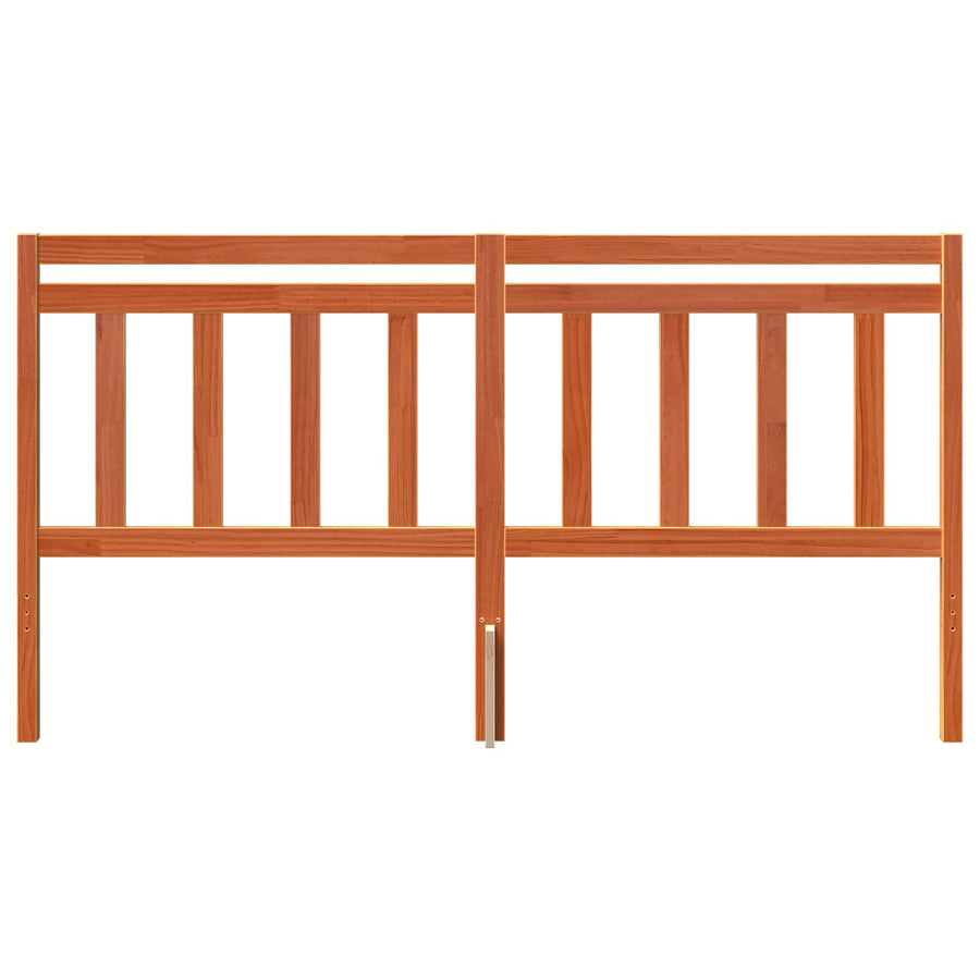 Hoofdbord met hoofdeinde Wasbruin 185,5 x 100 cm