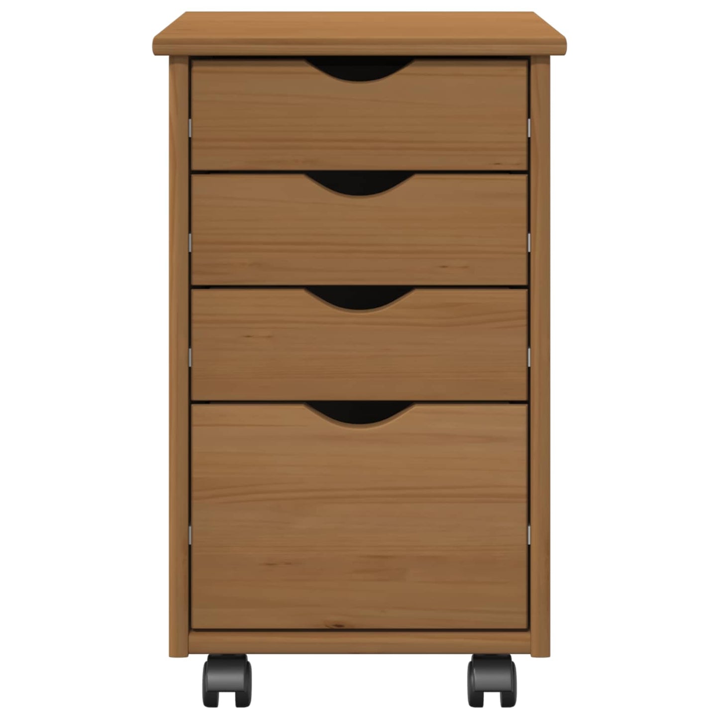 Rolling Kast met wiel MOSS HoningBruin 34 x 39 x 56 cm