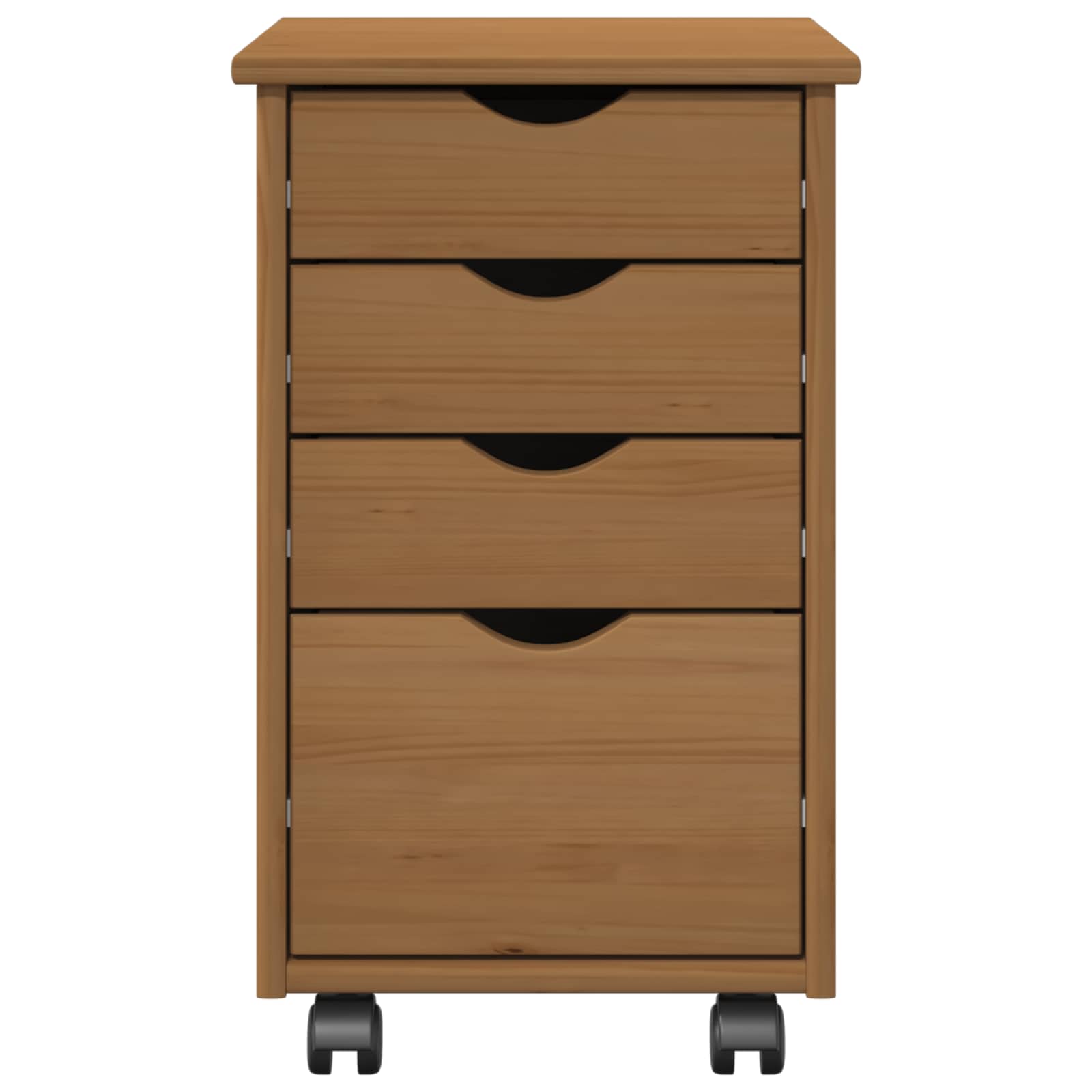Rolling Kast met wiel MOSS HoningBruin 34 x 39 x 56 cm