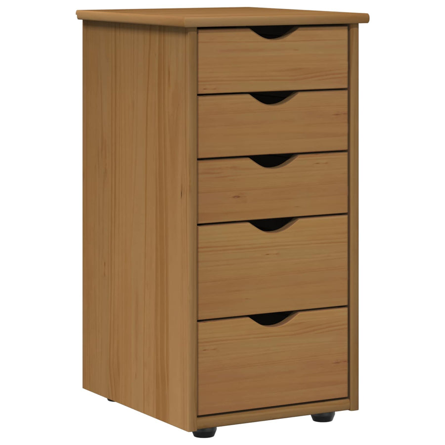 Kast Honingbruin 34 x 39 x 61,5 cm Massief Vurenhout