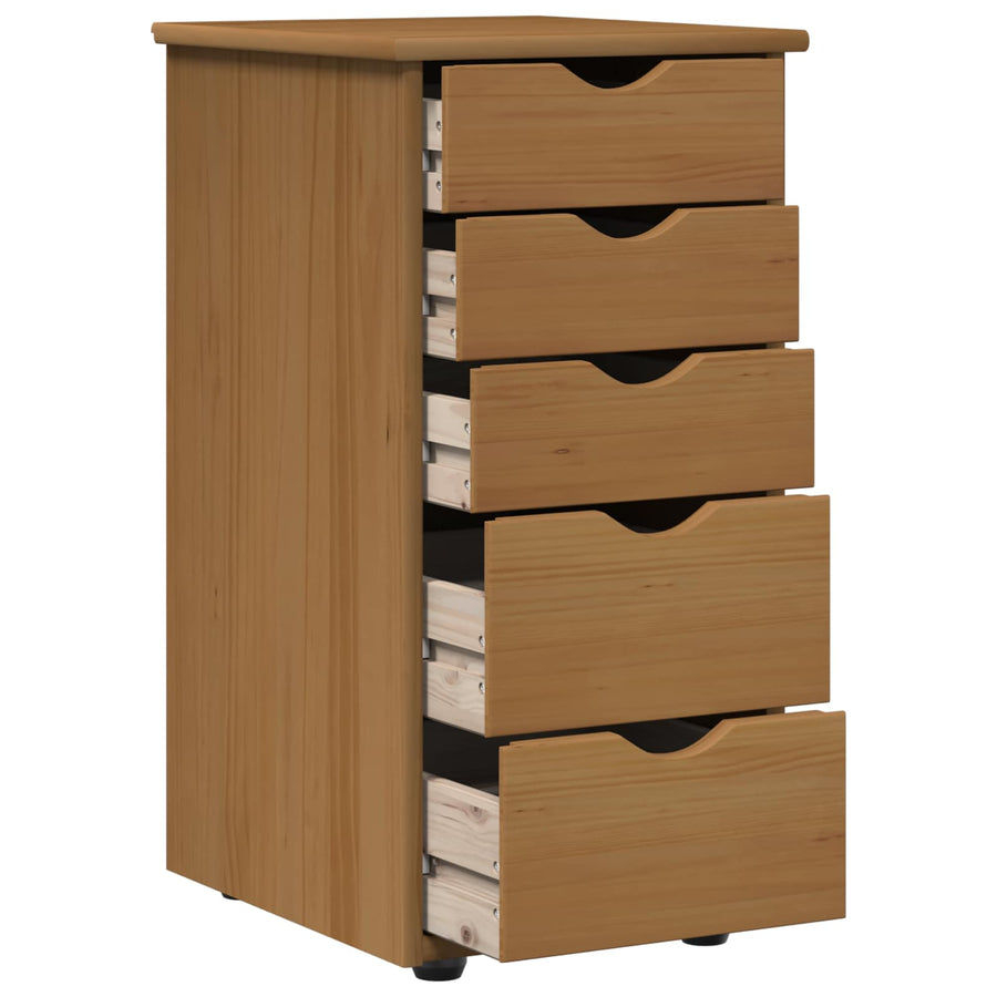 Kast Honingbruin 34 x 39 x 61,5 cm Massief Vurenhout