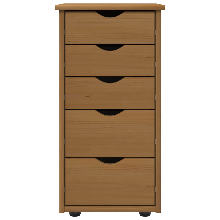 Kast Honingbruin 34 x 39 x 61,5 cm Massief Vurenhout