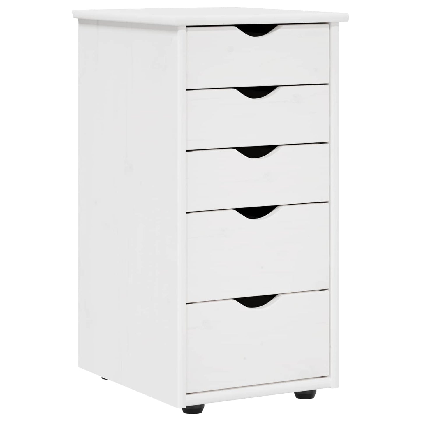 Kast Wit 34 x 39 x 61,5 cm Massief Vurenhout