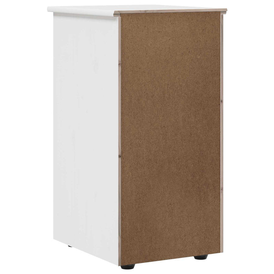 Kast Wit 34 x 39 x 61,5 cm Massief Vurenhout