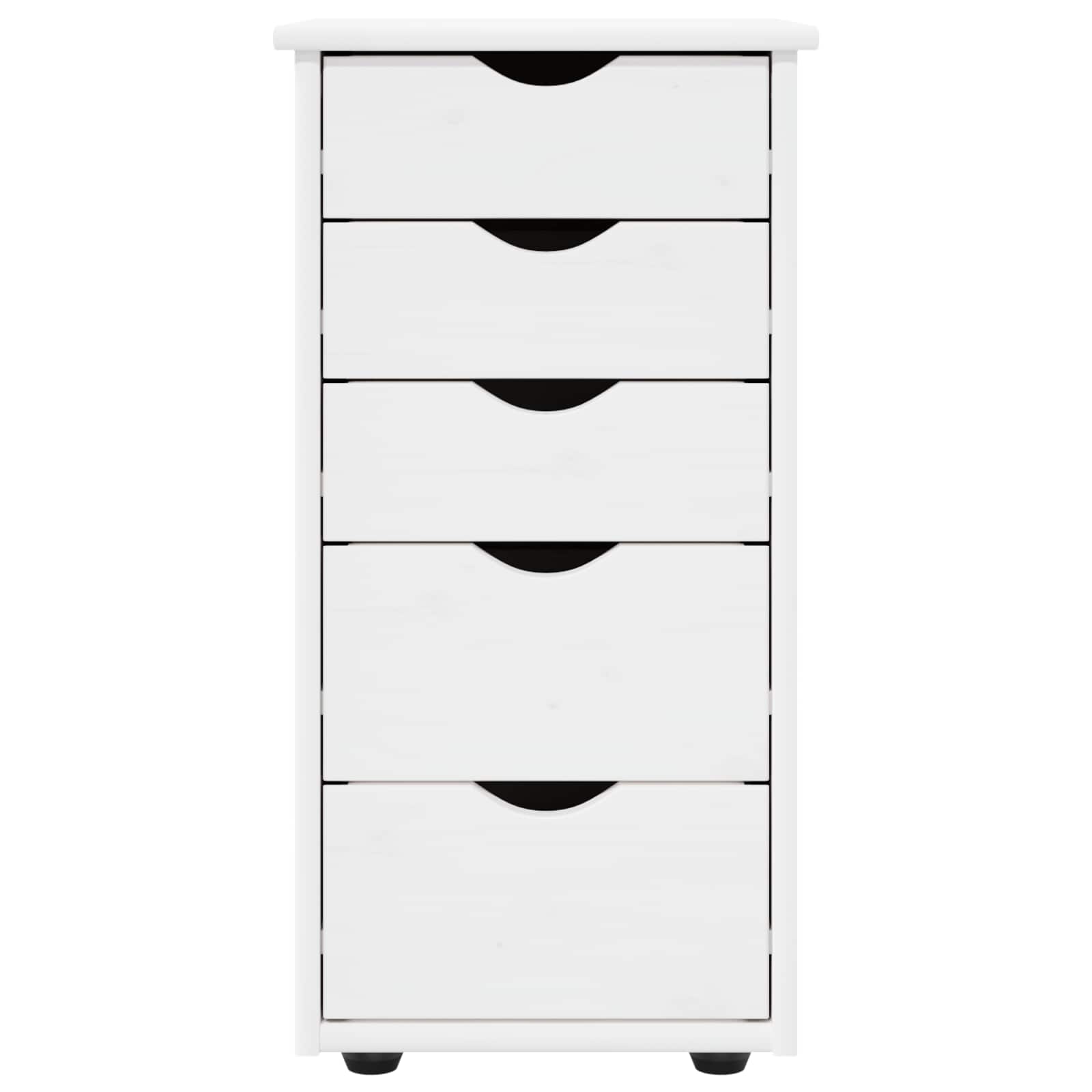 Kast Wit 34 x 39 x 61,5 cm Massief Vurenhout