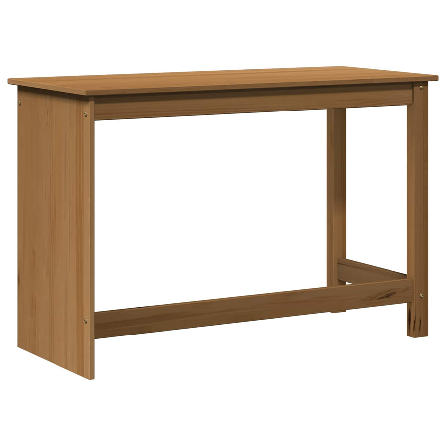 Bureau Honingbruin 112 x 50 x 75 cm Massief Vurenhout