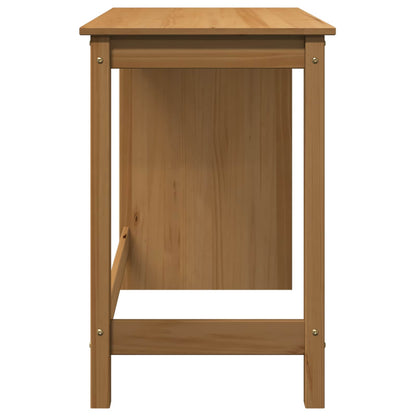 Bureau Honingbruin 112 x 50 x 75 cm Massief Vurenhout