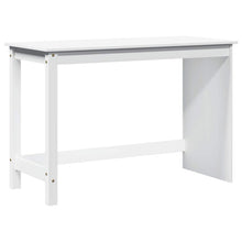 Bureau Wit 112 x 50 x 75 cm Massief Vurenhout