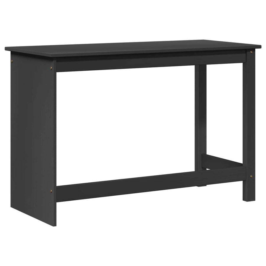 Bureau Grijs 112 x 50 x 75 cm Massief Vurenhout