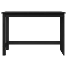 Bureau Zwart 112 x 50 x 75 cm Massief Vurenhout