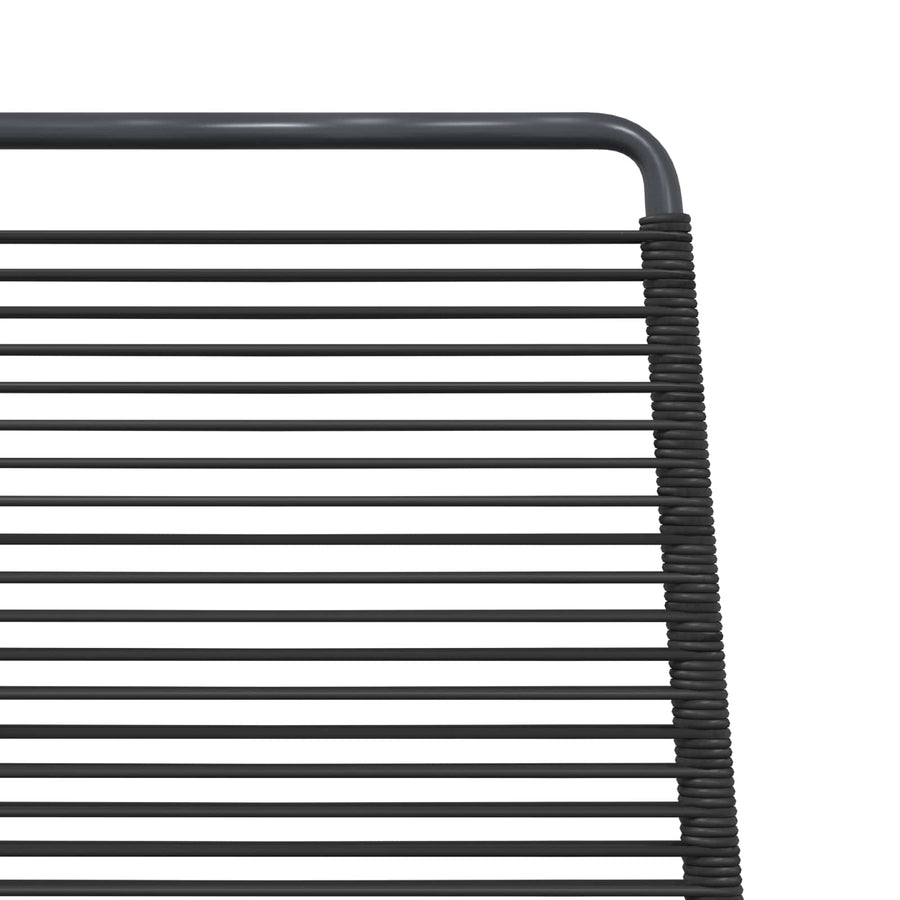 Tuinstoelen 2 pcs Zwart 48 x 55 x 89,5 cm Rattan