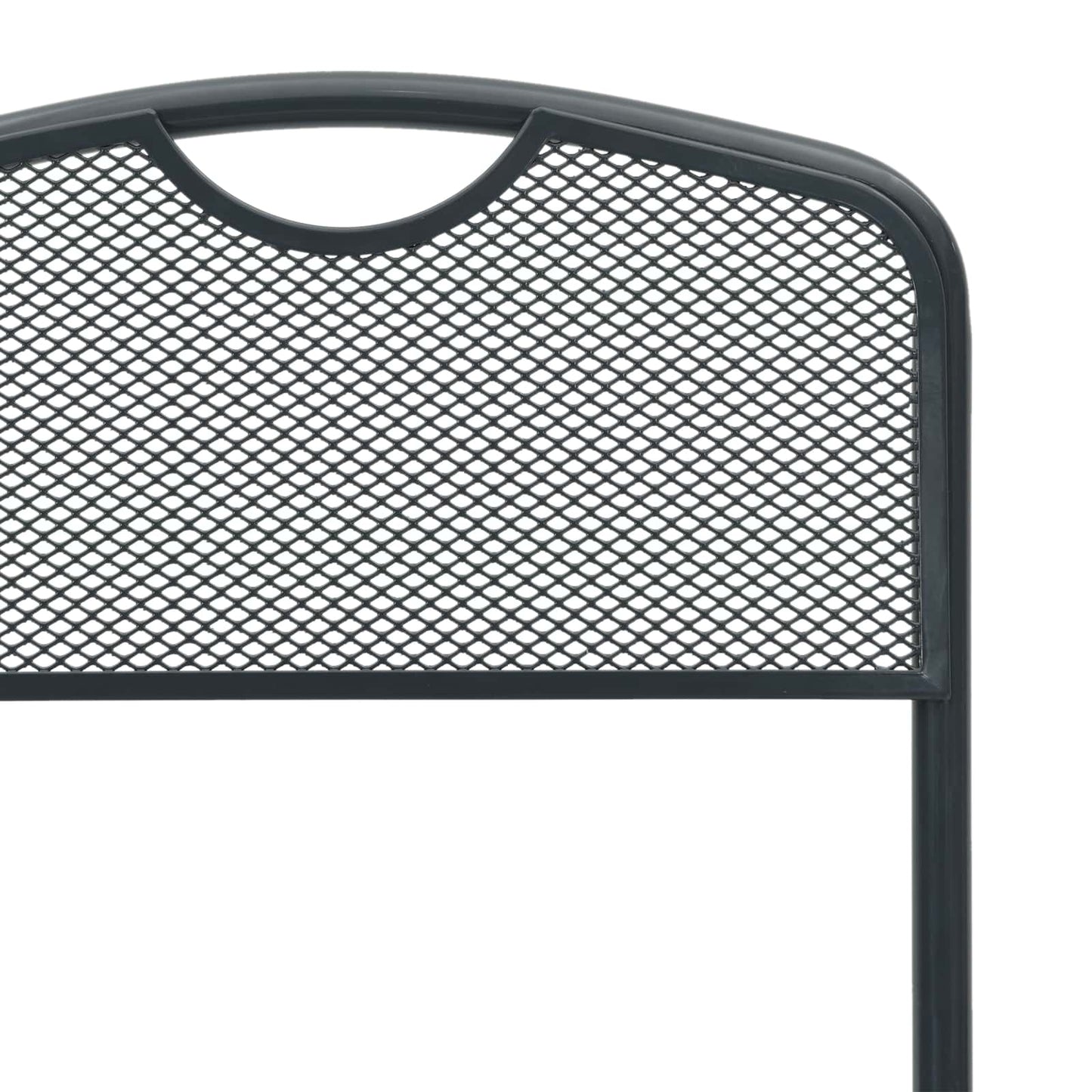 Tuinstoelen 2 pcs Antraciet 52,5 x 46 x 82 cm IJzer