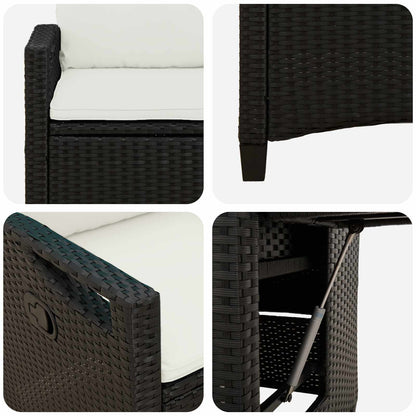 Recliner Tuinstoelen 56 x 60 x 112 cm staal