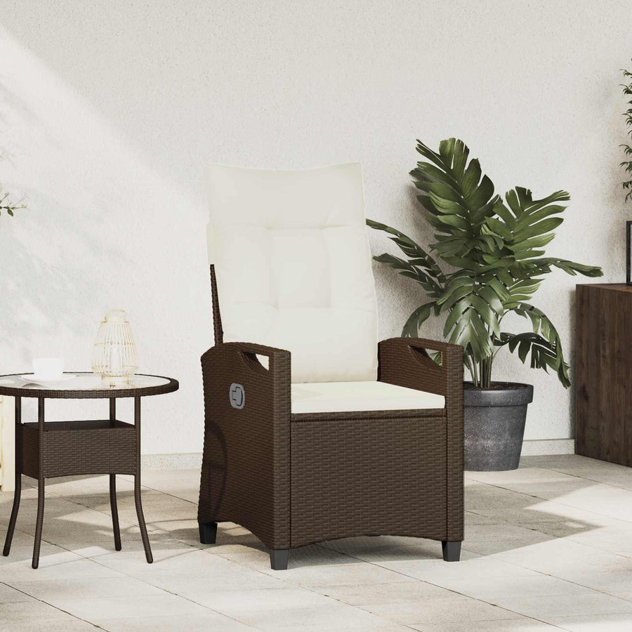 Recliner Tuinstoelen 56 x 60 x 112 cm staal