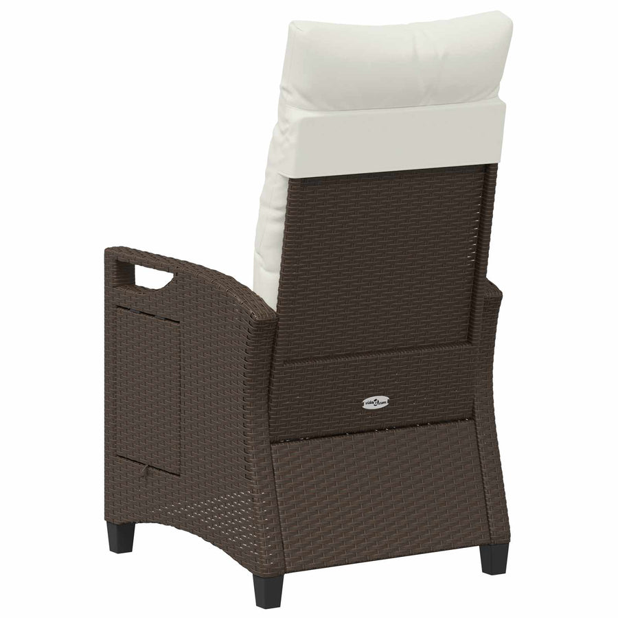 Recliner Tuinstoelen 56 x 60 x 112 cm staal