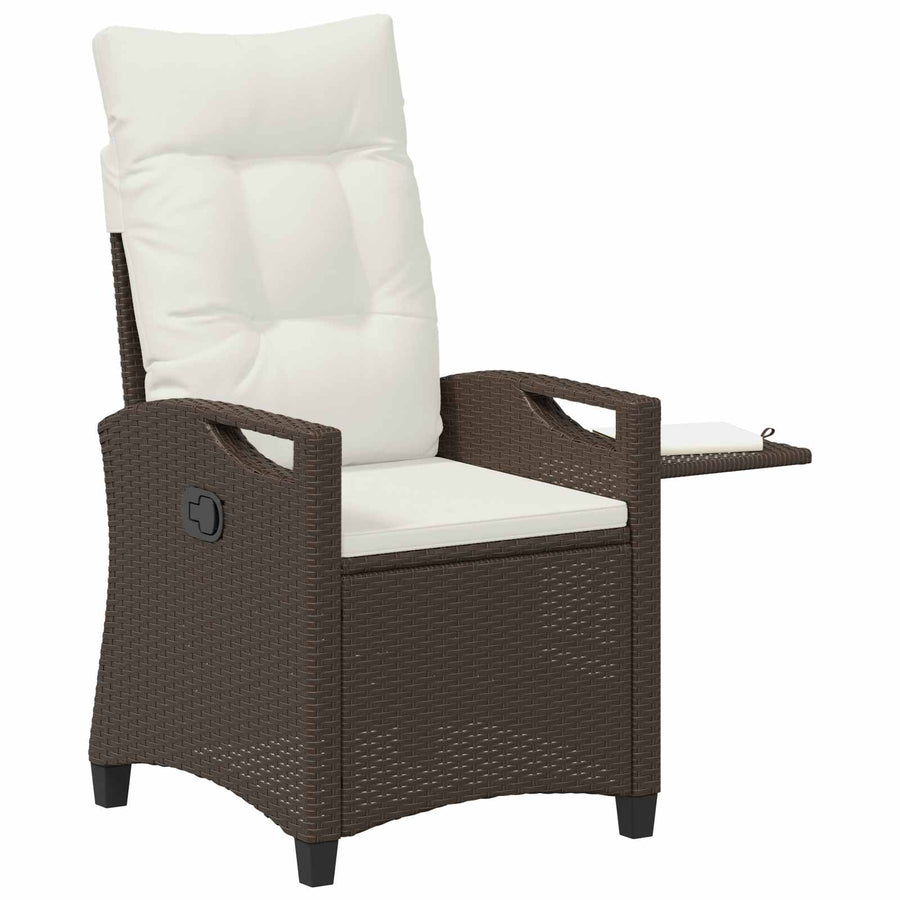 Recliner Tuinstoelen 56 x 60 x 112 cm staal