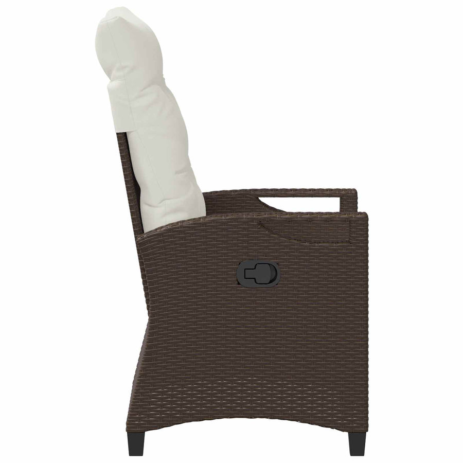 Recliner Tuinstoelen 56 x 60 x 112 cm staal