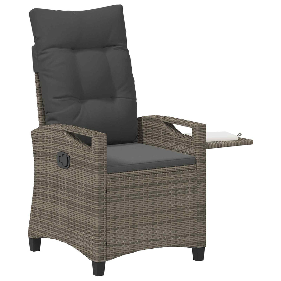 Recliner Tuinstoelen 56 x 60 x 112 cm staal