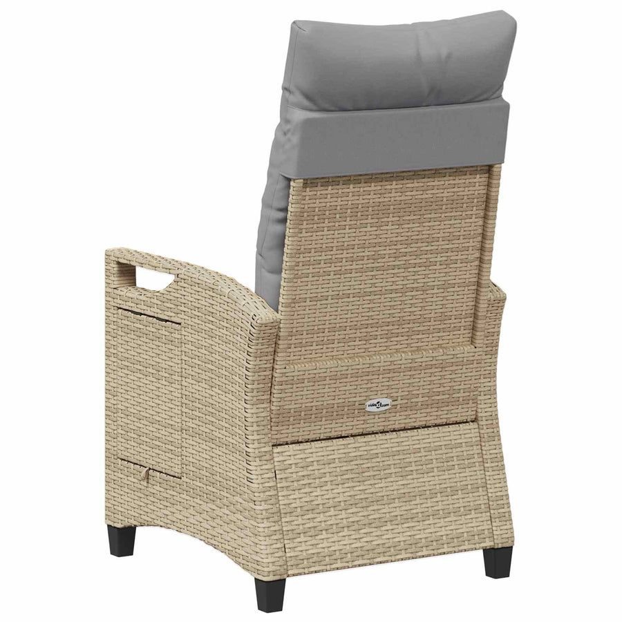 Recliner Tuinstoelen 56 x 60 x 112 cm staal