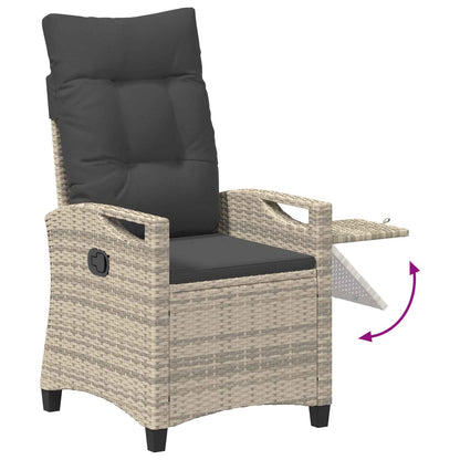 Recliner Tuinstoelen 56 x 60 x 112 cm staal