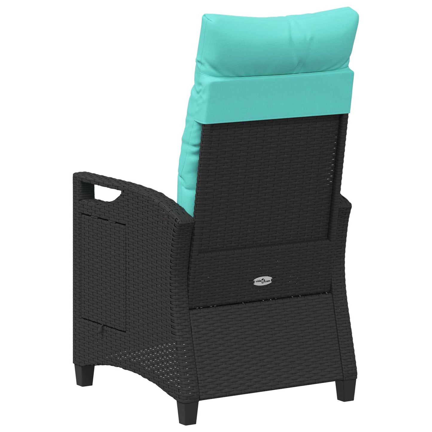 Verstelbare tuinstoel 56 x 60 x 112 cm staal