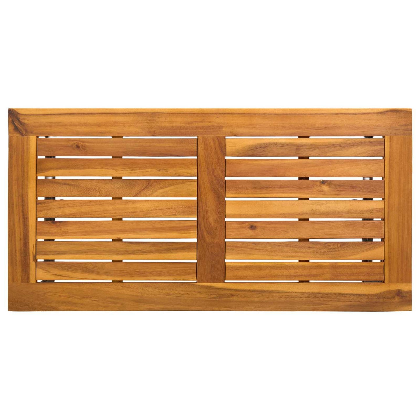 Buiten Tafel Zwart 80 x 40 x 40 cm Staal en Poly Rattan