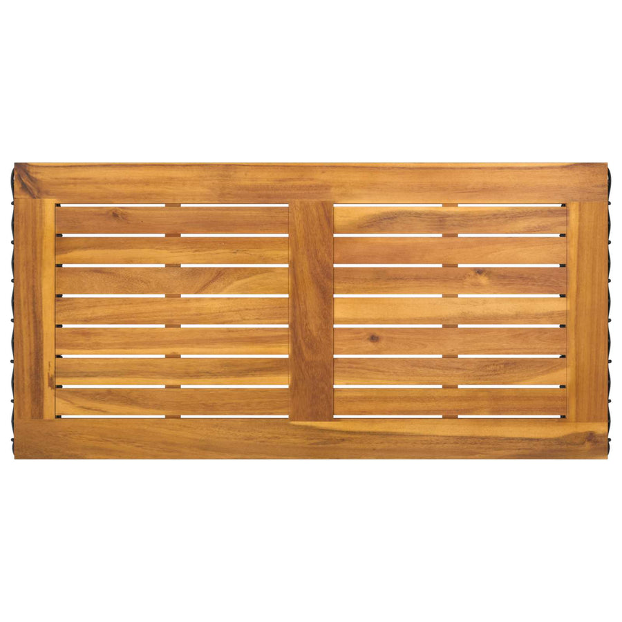 Buitenmeubelset met kussen 4 pcs Zwart en Turquoise