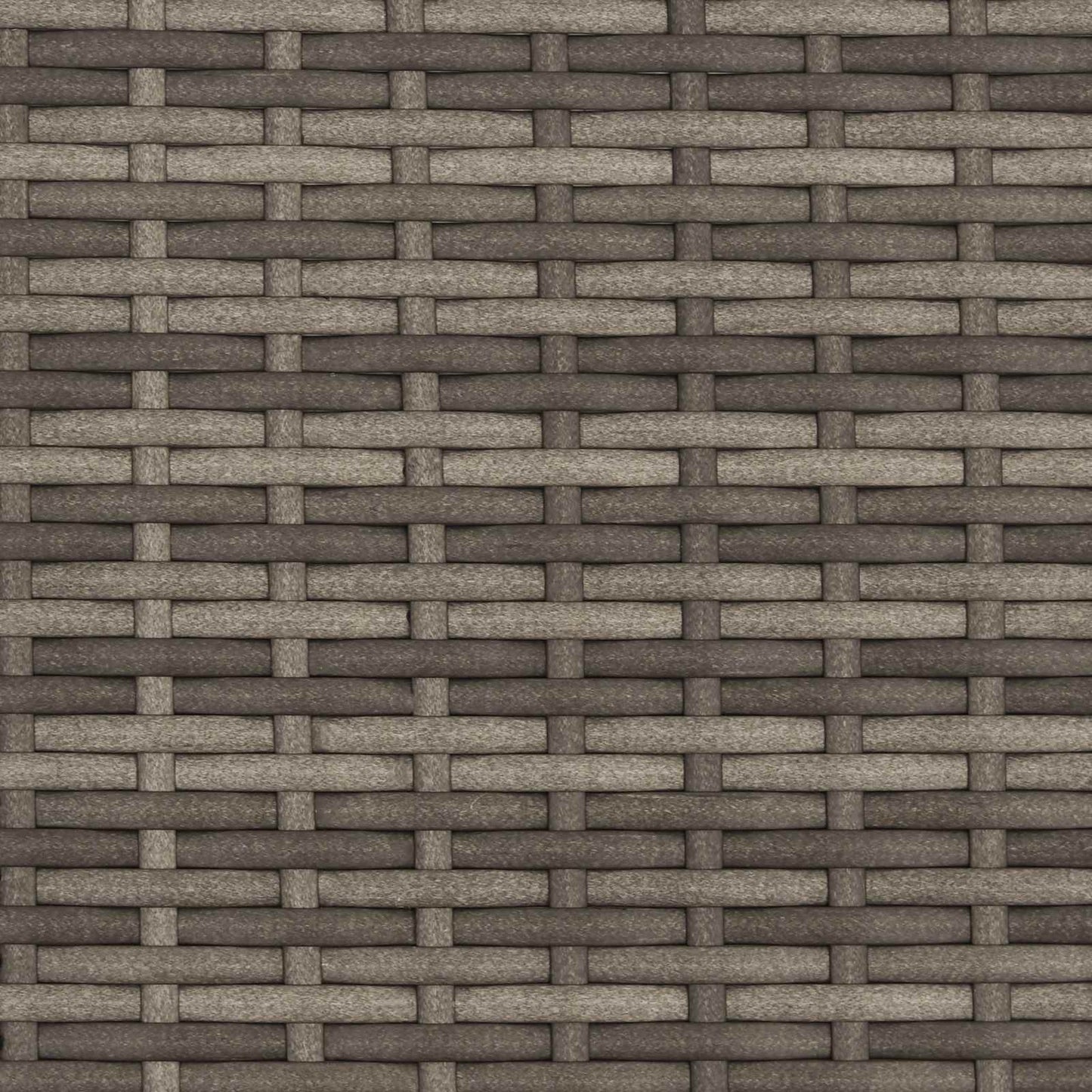 Tuinbank met kussen Grijs 118 x 55 x 82 cm PE rattan en stof