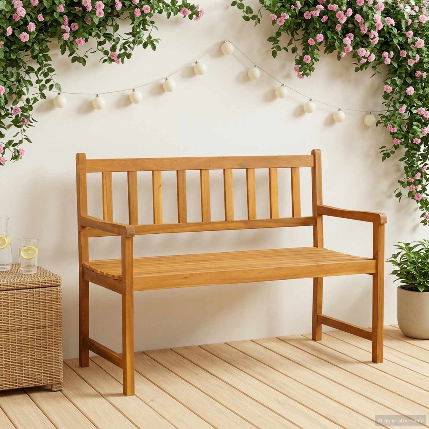 Tuinbank 2-Aantal zitplaatsen 110 x 55 x 90 cm