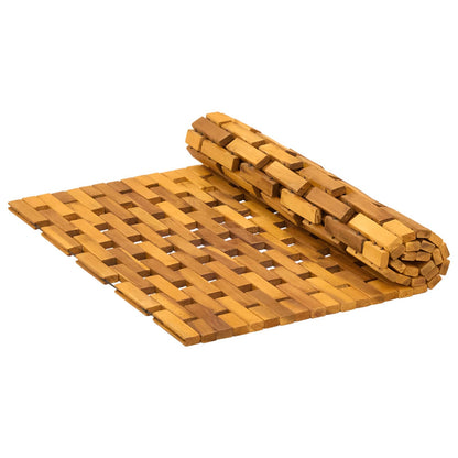 Badmatten Naturel 55 x 80 cm Massief Acaciahout