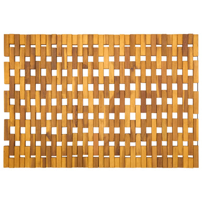 Badmatten Naturel 55 x 80 cm Massief Acaciahout