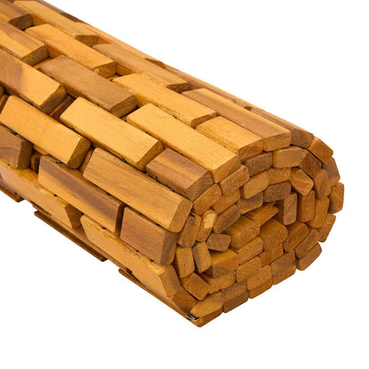 Badmatten Naturel 65 x 100 cm Massief Acaciahout
