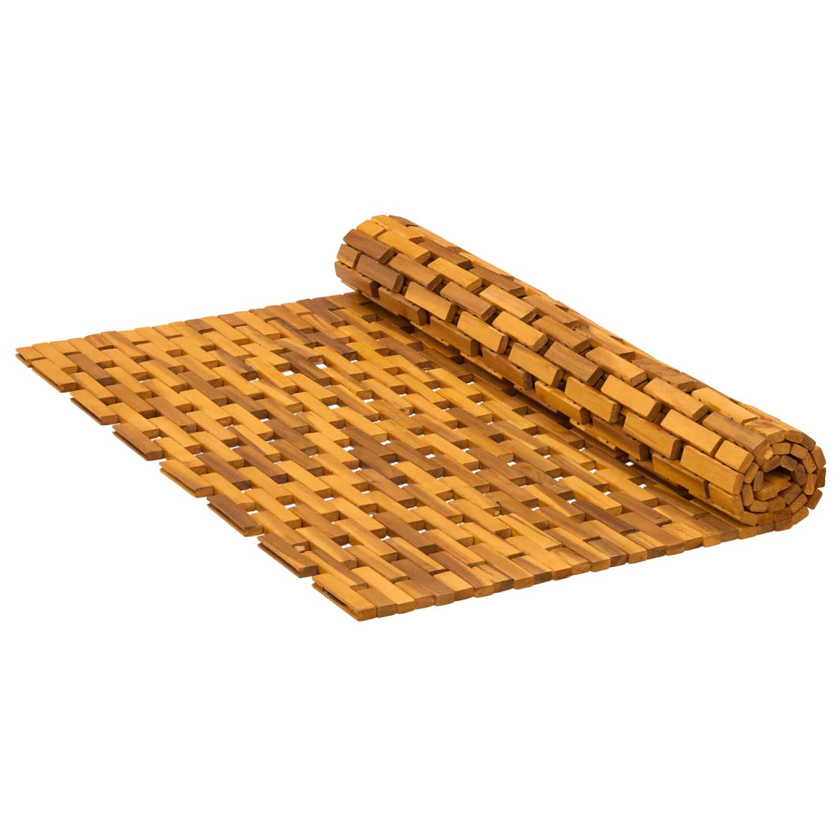 Badmatten Naturel 85 x 120 cm Massief Acaciahout