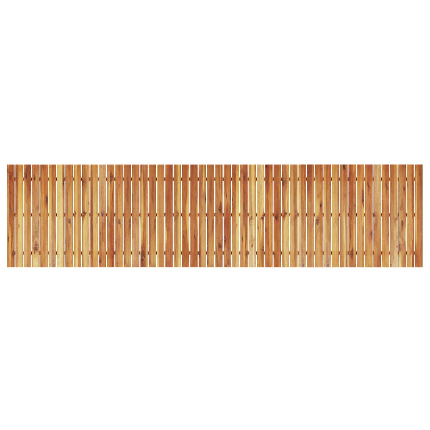 Tuinpad 3 st Naturel 200 x 50 cm Massief Acaciahout