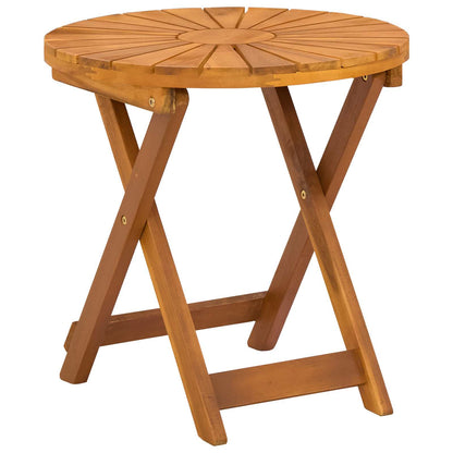 Bistrotafel Naturel Ø45 x 45 cm Massief Acaciahout