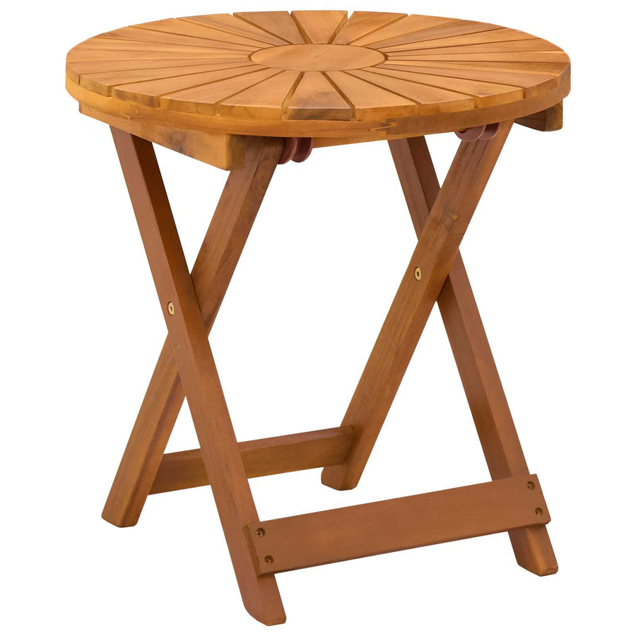Bistrotafel Naturel Ø45 x 45 cm Massief Acaciahout