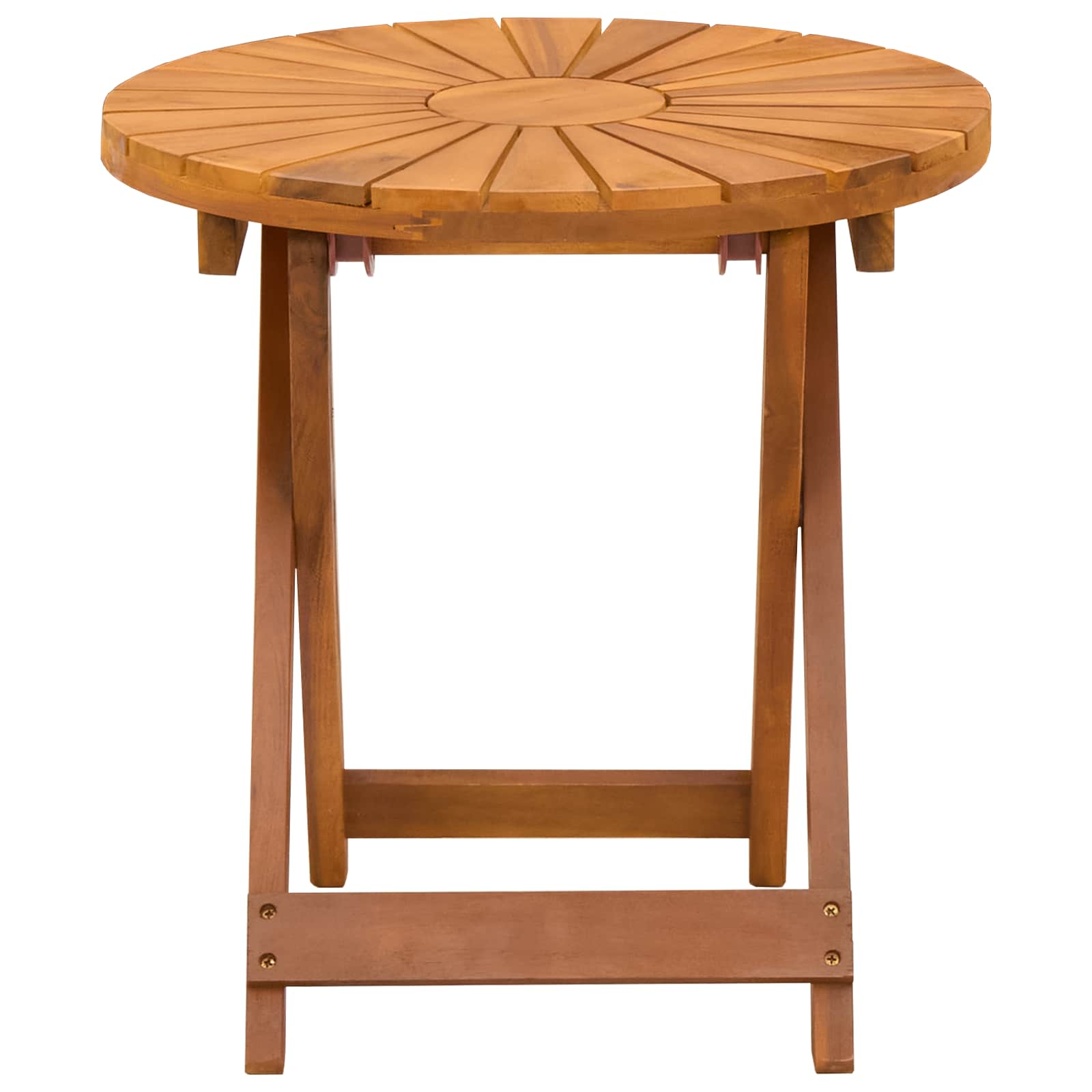 Bistrotafel Naturel Ø45 x 45 cm Massief Acaciahout