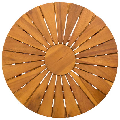 Bistrotafel Naturel Ø45 x 45 cm Massief Acaciahout