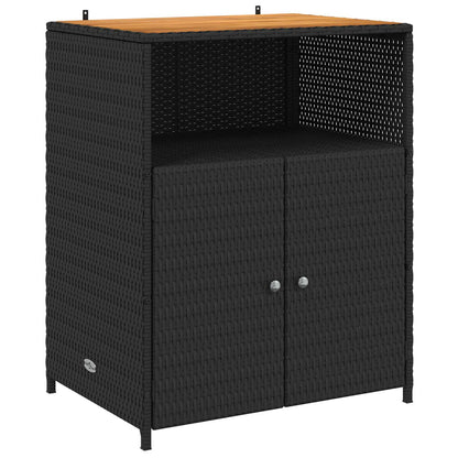 Kast met plank Zwart 70 x 50 x 87 cm Polyester en Roly Ratten
