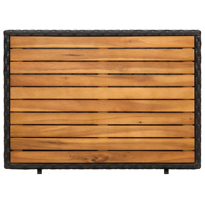 Kast met plank Zwart 70 x 50 x 87 cm Polyester en Roly Ratten