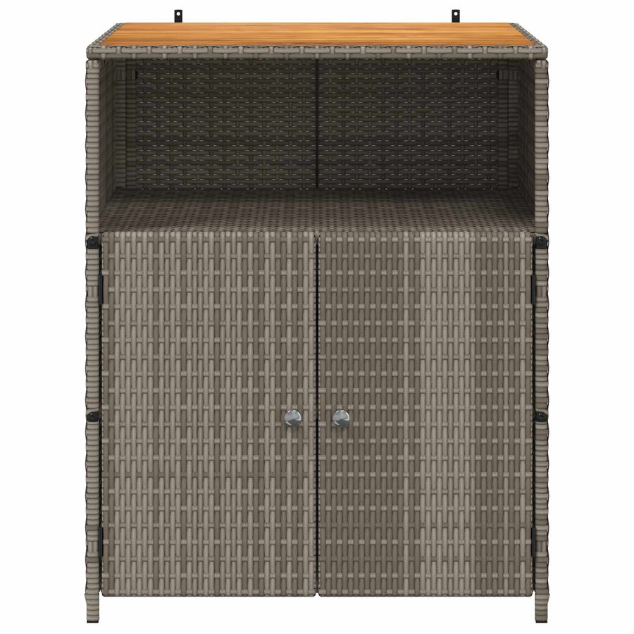 Kast met plank Grijs 70 x 50 x 87 cm Polyester en Roly Ratten