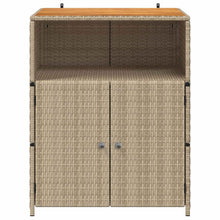Kast met plank Beige 70 x 50 x 87 cm Polyester en Roly Ratten